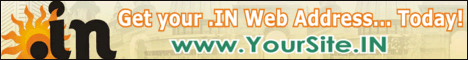Get a .IN Web Address!