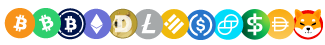 Cryptocurrency - Bitcoin, Bitcoin Cash, Dogecoin, Ether, Litecoin, Gemini US Dollar, Circle USD Coin, Paxos Standard USD, Binance USD, Dai, Wrapped Bitcoin, Shiba Inu and Ripple